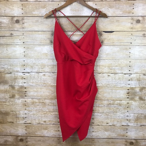 The Vintage Shop Dresses & Skirts - The Vintage Shop Red Mini Dress